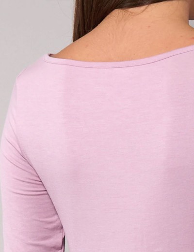 Кофта с вырезом-лодочкой Sielei TODAY 6014 malva, Цвет: malva (лиловый), Размеры: L, изображение 5