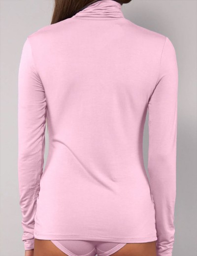 Водолазка из модала Sielei TODAY 6020 malva, Цвет: malva (лиловый), Размеры: L, изображение 2