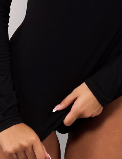 Водолазка из модала Sielei TODAY 6020 nero, Цвет: nero (черный), Размеры: XL, изображение 3