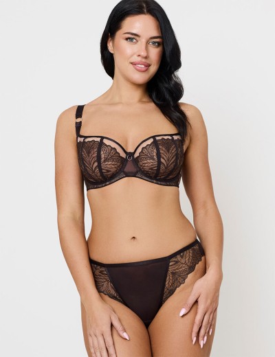 Трусики бразилиана Subtille SILVIA CHOCO mini, Цвет: шоколадный, Размеры: M, изображение 3