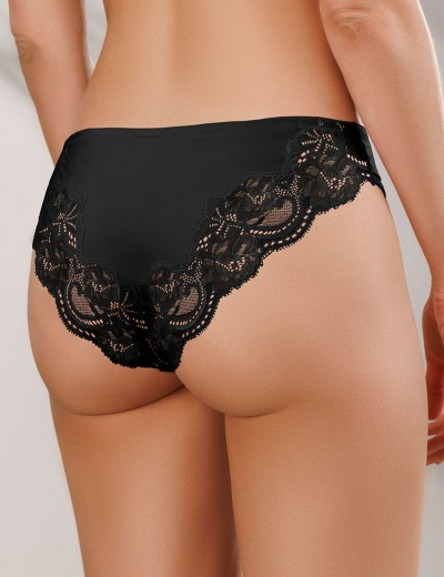 Трусы бразилиана Amelie MILANA 2315-3 черный, Цвет: черный, Размеры: XS, изображение 2