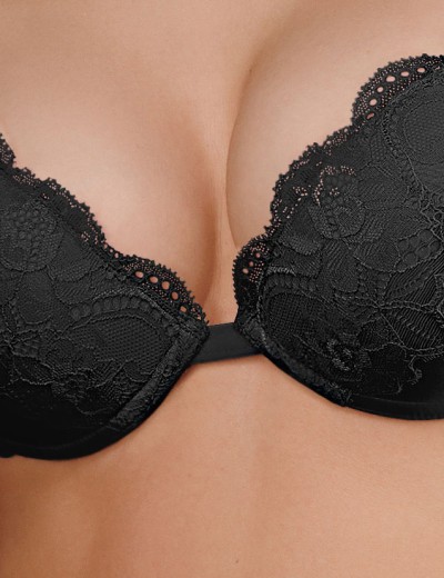 Бюстгальтер пуш-ап Amelie MILANA 2315 черный, Цвет: черный, Размеры: 65B, изображение 3