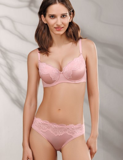 Бюстгальтер с формованной чашкой Amelie MILANA 2316 розовый, Цвет: розовый, Размеры: 75B, изображение 8