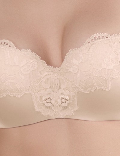 Бюстгальтер бандо пуш-ап Amelie MILANA 2317 пудра, Цвет: пудра, Размеры: 80C, изображение 3