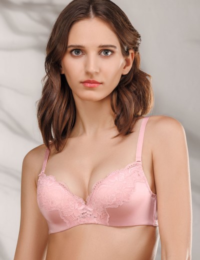 Формованный бюстгальтер пуш-ап Amelie MILANA 2319 розовый, Цвет: розовый, Размеры: 65B, изображение 5
