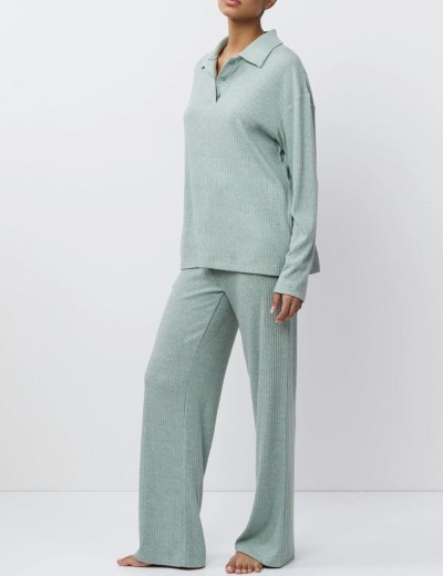 Домашний костюм Aruelle SAIGE SET, Цвет: оливковый, Размеры: M, изображение 5