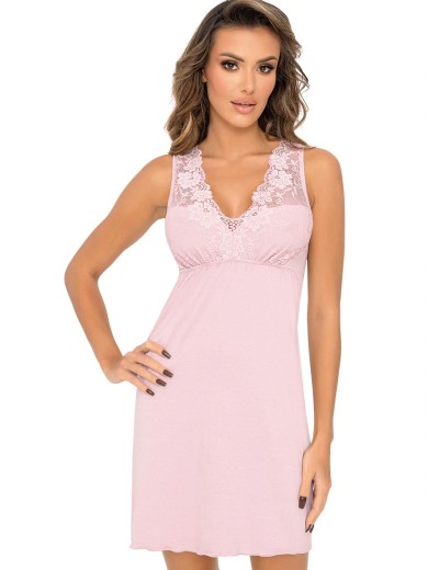 Ночная сорочка Donna KRISTINA nightdress powder pink new, Цвет: светло-розовый, Размеры: L Ночная сорочка Donna KRISTINA nightdress powder pink new, Цвет: светло-розовый, Размеры: L