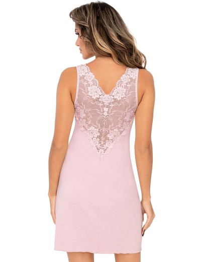 Ночная сорочка Donna KRISTINA nightdress powder pink new, Цвет: светло-розовый, Размеры: L, изображение 2 Ночная сорочка Donna KRISTINA nightdress powder pink new, Цвет: светло-розовый, Размеры: L, изображение 2