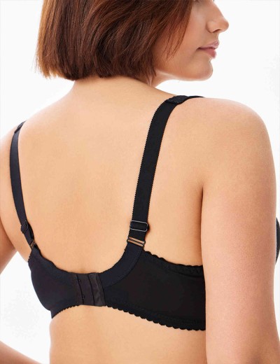 Бюстгальтер полумягкий Elli 9092 черный, Цвет: черный, Размеры: 80H, изображение 3