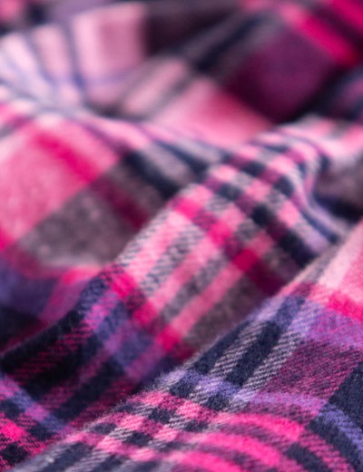 Домашние фланелевые брюки Key LHE 490, Цвет: фиолетовый, Размеры: S, изображение 4