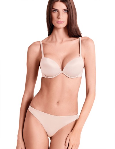 Бюстгальтер супер пуш-ап гель Lormar Double ULTRASHINE talco, Цвет: talco (пудровый), Размеры: 70B, изображение 2