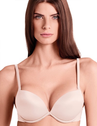 Бюстгальтер супер пуш-ап гель Lormar Double ULTRASHINE talco, Цвет: talco (пудровый), Размеры: 70B, изображение 3