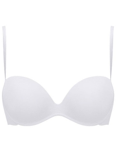 Бюстгальтер фашия без каркасов Lormar FREE PLUS bianco, Цвет: bianco (белый), Размеры: 65B, изображение 5