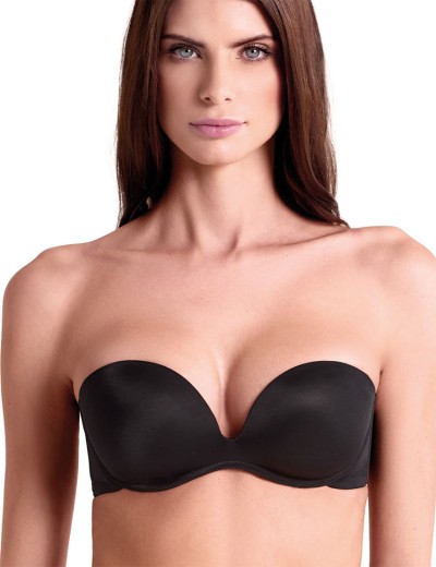 Бюстгальтер фашия без каркасов Lormar FREE PLUS nero, Цвет: nero (черный), Размеры: 65B, изображение 3