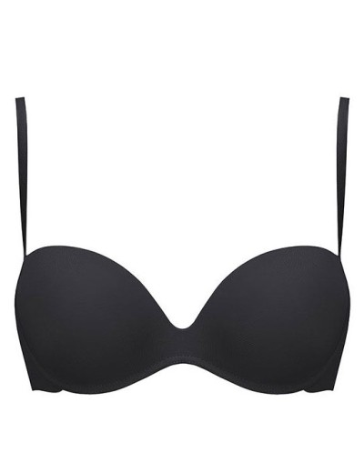 Бюстгальтер фашия без каркасов Lormar FREE PLUS nero, Цвет: nero (черный), Размеры: 65B, изображение 5