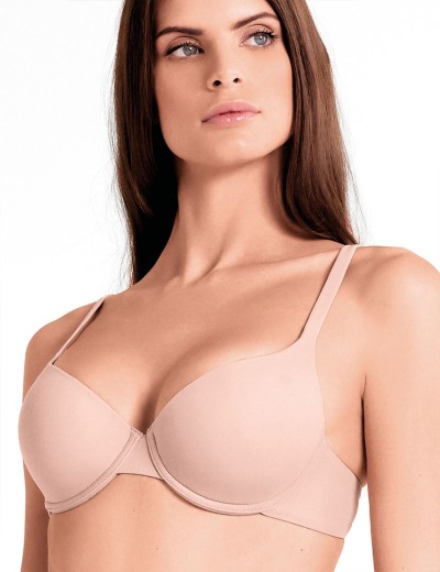 Гладкий формованный бюстгальтер Lormar MOUSSE nudo, Цвет: nudo (телесный), Размеры: 80C, изображение 3