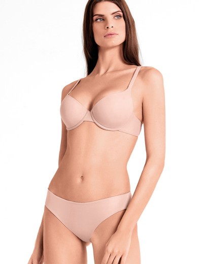 Гладкий формованный бюстгальтер Lormar MOUSSE nudo, Цвет: nudo (телесный), Размеры: 80C, изображение 2