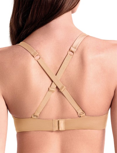 Формованный бюстгальтер без косточек Lormar SHINE golden skin, Цвет: golden skin (беж), Размеры: 85C, изображение 2