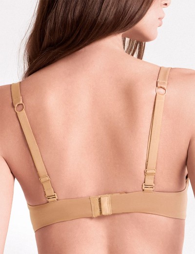 Формованный бюстгальтер без косточек Lormar SHINE golden skin, Цвет: golden skin (беж), Размеры: 85C, изображение 3