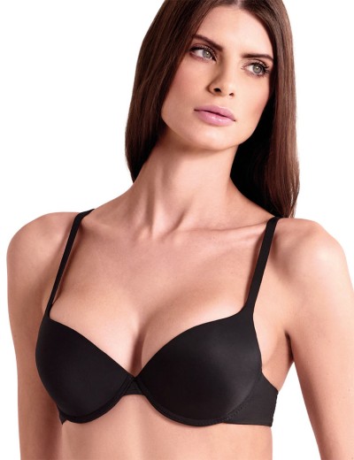 Бюстгальтер с пуш-ап Lormar SOUFFLE nero, Цвет: nero (черный), Размеры: 65B, изображение 2