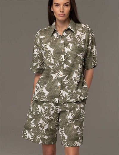 Комплект из хлопкового муслина Mia-Amore AVANTA 5374, Цвет: оливковый, Размеры: 3XL, изображение 4