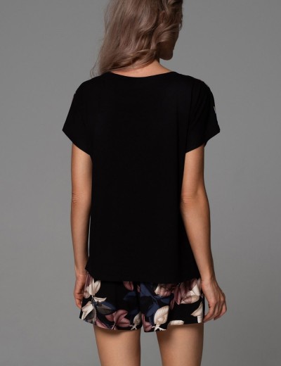 Пижама из вискозы Mia-Amore DAIANA 5572, Цвет: мультицвет, Размеры: 2XL, изображение 2