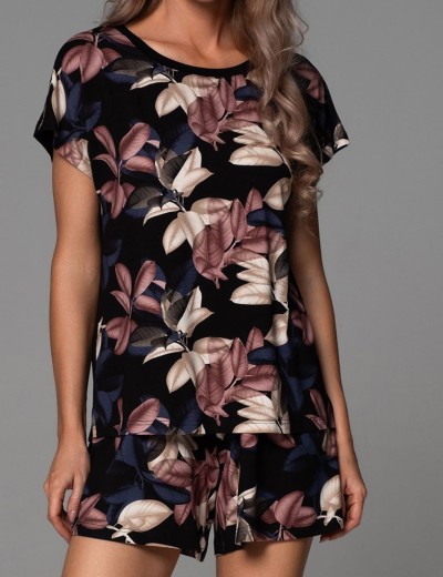 Пижама из вискозы Mia-Amore DAIANA 5572, Цвет: мультицвет, Размеры: 2XL, изображение 4