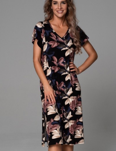 Длинная трикотажная сорочка Mia-Amore DAIANA 5574, Цвет: мультицвет, Размеры: 2XL, изображение 3