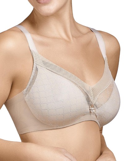 Бюстгальтер с мягкой чашкой Selene ROXANA серо-бежевый, Цвет: серо-бежевый, Размеры: 75C Бюстгальтер с мягкой чашкой Selene ROXANA серо-бежевый, Цвет: серо-бежевый, Размеры: 75C