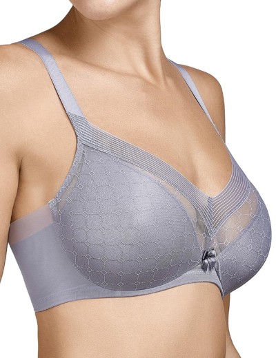 Бюстгальтер с мягкой чашкой Selene ROXANA серый, Цвет: серый, Размеры: 90C Бюстгальтер с мягкой чашкой Selene ROXANA серый, Цвет: серый, Размеры: 90C