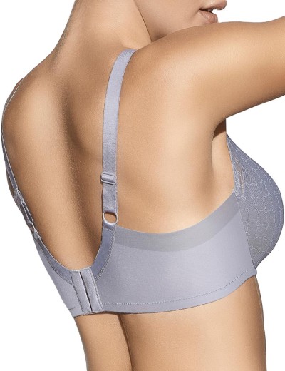 Бюстгальтер с мягкой чашкой Selene ROXANA серый, Цвет: серый, Размеры: 90C, изображение 2 Бюстгальтер с мягкой чашкой Selene ROXANA серый, Цвет: серый, Размеры: 90C, изображение 2