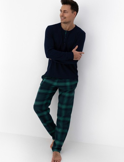 Мужская пижама Sensis LUKE, Цвет: темно-синий, Размеры: L, изображение 4