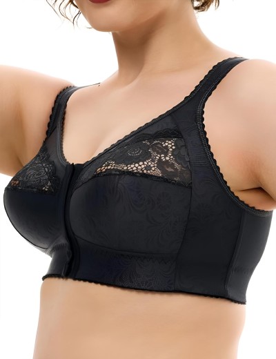 Бюстгальтер с застежкой спереди Sermija AGATHA 190-25-L тёмный-графит, Цвет: тёмный-графит, Размеры: 100C, изображение 3 Бюстгальтер с застежкой спереди Sermija AGATHA 190-25-L тёмный-графит, Цвет: тёмный-графит, Размеры: 100C, изображение 3
