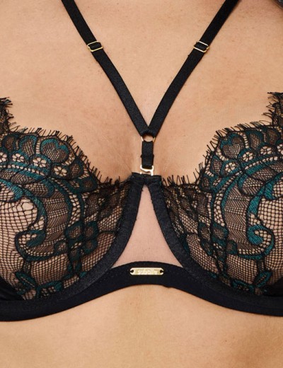 Бюстгальтер с мягкой кружевной чашкой Subtille STELLA soft, Цвет: черный, Размеры: 65H, изображение 3 Бюстгальтер с мягкой кружевной чашкой Subtille STELLA soft, Цвет: черный, Размеры: 65H, изображение 3