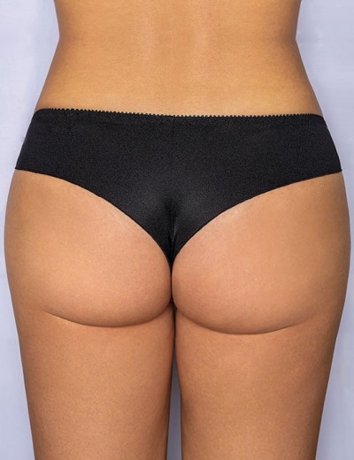 Трусики бразилиана низкие Albina L ALESSANDRA 353, Цвет: черный, Размеры: XS, изображение 2