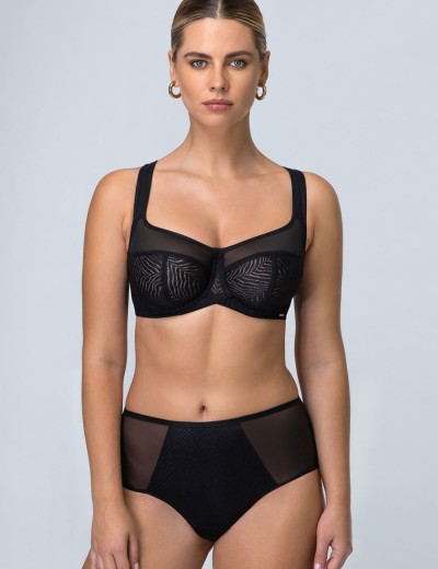 Высокие трусы Alles AIRA classic чёрный, Цвет: черный, Размеры: M, изображение 3 Высокие трусы Alles AIRA classic чёрный, Цвет: черный, Размеры: M, изображение 3