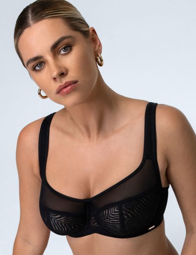 Бюстгальтер с мягкой чашкой Alles AIRA M чёрный, Цвет: черный, Размеры: 100D, изображение 3 Бюстгальтер с мягкой чашкой Alles AIRA M чёрный, Цвет: черный, Размеры: 100D, изображение 3