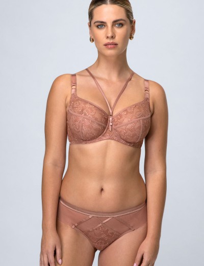 Бюстгальтер кружевной Alles CHIARA M mocha mousse, Цвет: капучино, Размеры: 70F, изображение 4 Бюстгальтер кружевной Alles CHIARA M mocha mousse, Цвет: капучино, Размеры: 70F, изображение 4