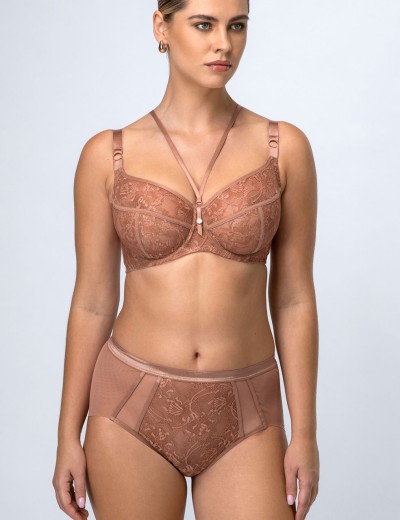 Бюстгальтер кружевной Alles CHIARA M mocha mousse, Цвет: капучино, Размеры: 70F, изображение 7 Бюстгальтер кружевной Alles CHIARA M mocha mousse, Цвет: капучино, Размеры: 70F, изображение 7