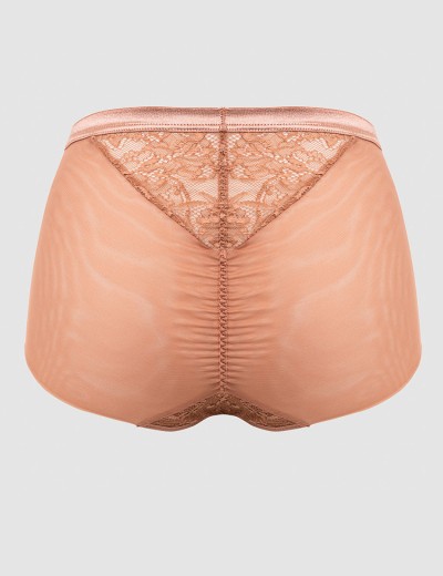 Трусы высокие Alles CHIARA classic mocha mousse, Цвет: капучино, Размеры: M, изображение 5 Трусы высокие Alles CHIARA classic mocha mousse, Цвет: капучино, Размеры: M, изображение 5