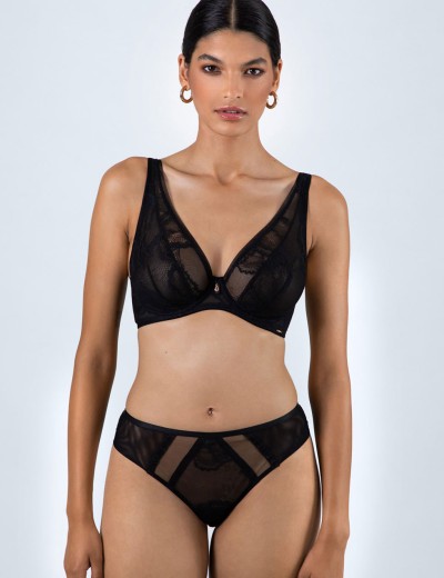 Трусики бразилиана Alles ETHER brazyliany чёрный, Цвет: черный, Размеры: S, изображение 3