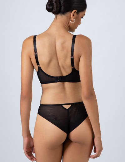 Мягкий кружевной бюстгальтер Alles ETHER M bralette чёрный, Цвет: черный, Размеры: 65D, изображение 6 Мягкий кружевной бюстгальтер Alles ETHER M bralette чёрный, Цвет: черный, Размеры: 65D, изображение 6