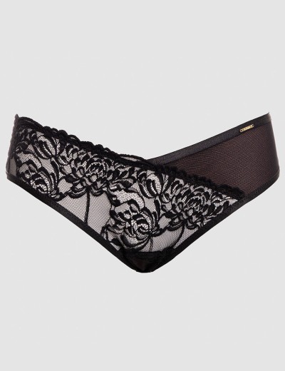 Трусы бразилиана Alles TRUFFLE NOIR brazyliany, Цвет: черный, Размеры: S, изображение 6