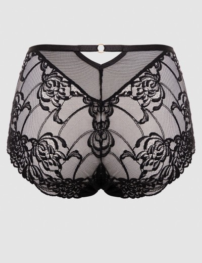 Трусы высокие слипы Alles TRUFFLE NOIR classic, Цвет: черный, Размеры: M, изображение 6