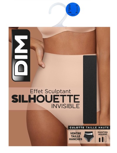 Корректирующие высокие трусы Dim SILHOUETTE INVISIBLE 0E6L телесный, Цвет: телесный, Размеры: XS, изображение 4