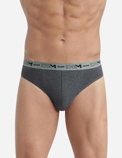 Набор мужских слипов (2 шт) Dim 0EAZ серый/хаки, Цвет: серый/хаки, Размеры: 3XL, изображение 4