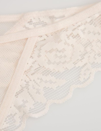 Трусики стринги Esotiq 42959 BEE шампань, Цвет: шампань, Размеры: S, изображение 5