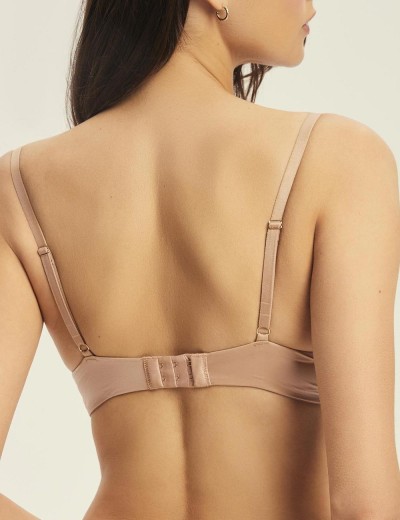 Кружевной бюстгальтер пуш-ап Esotiq 43582 KORIN латте, Цвет: латте, Размеры: 65C, изображение 2