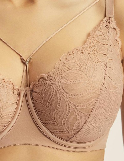 Бюстгальтер на тонком поролоне Esotiq 43584 KORIN латте, Цвет: латте, Размеры: 65F, изображение 3