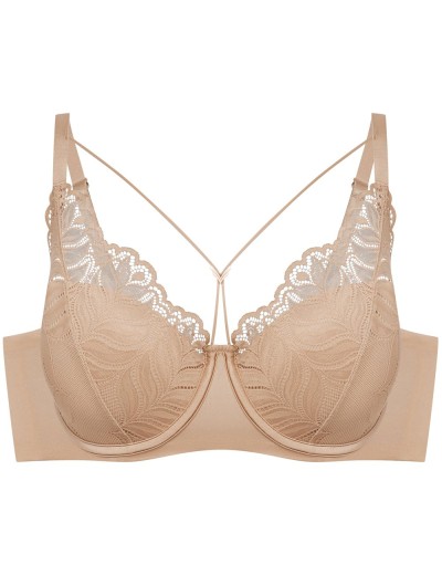 Бюстгальтер на тонком поролоне Esotiq 43584 KORIN латте, Цвет: латте, Размеры: 65F, изображение 5